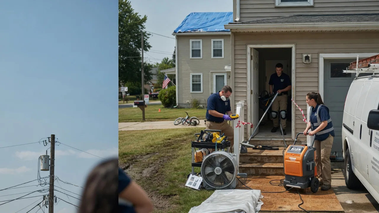 Water Damage Repair in Flatwoods, WV near me